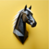 White Mane Horse